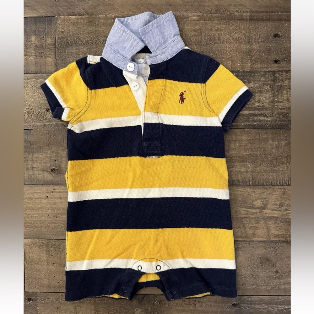 Ralph Lauren Boys 6m Romper